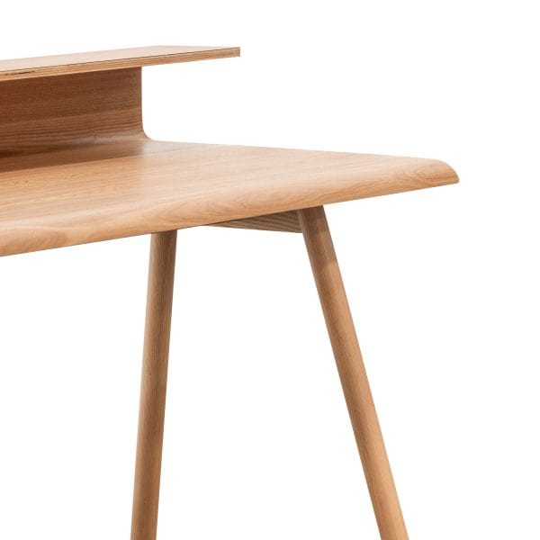 JONAS Wooden Home Office Desk - 1.2m Natural - Image 4