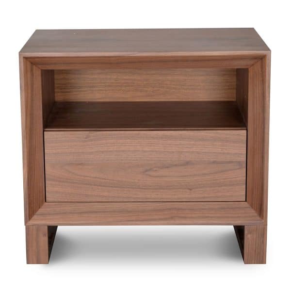 SILIA Bedside Table - Walnut - Image 2