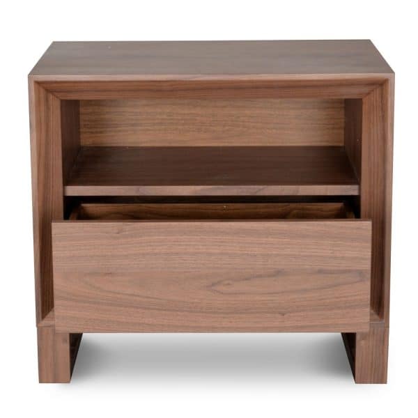SILIA Bedside Table - Walnut - Image 3