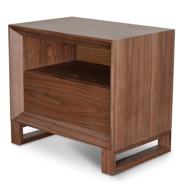 SILIA Bedside Table - Walnut