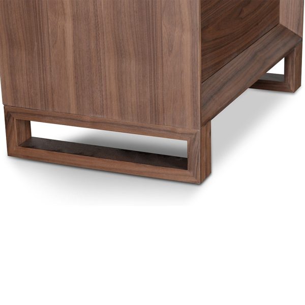 SILIA Bedside Table - Walnut - Image 7