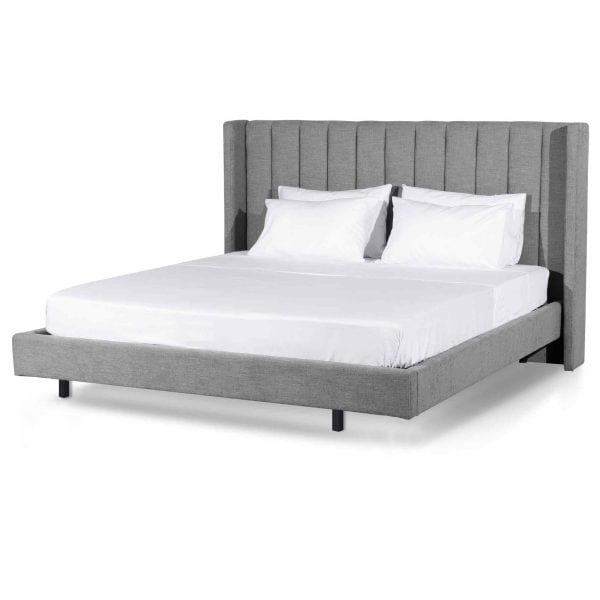 INGEMAR Queen Bed - Flint Grey