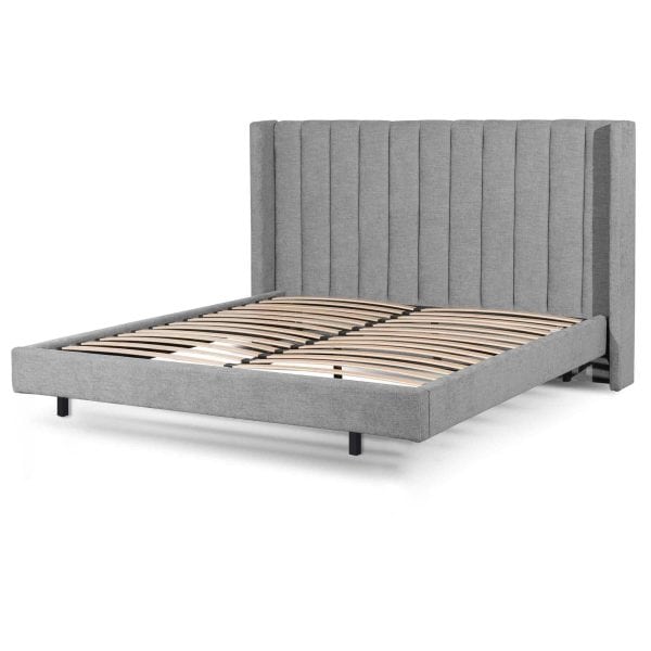 INGEMAR Queen Bed - Flint Grey - Image 3
