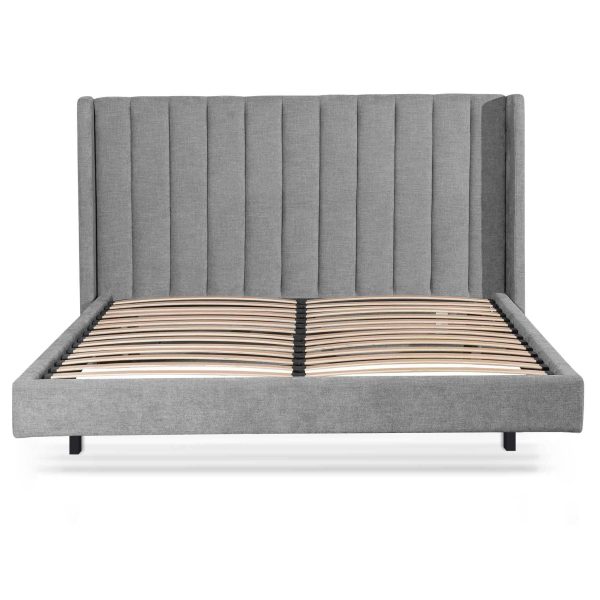 INGEMAR Queen Bed - Flint Grey - Image 4
