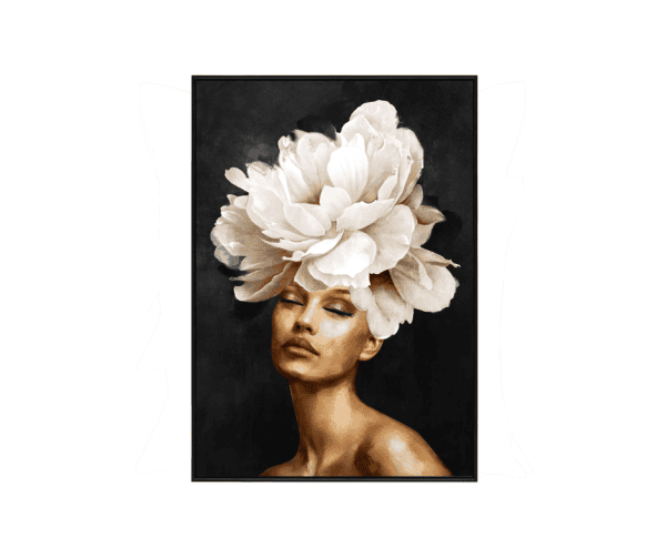 Female Dreaming Painting - 73x103cm