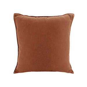 Lush Linen Cushion - Copper 45 x 45