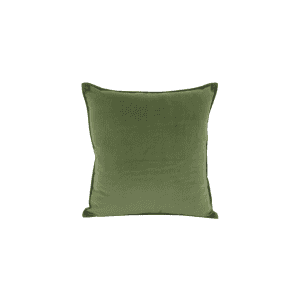 Velvet Cushion - Olive 45 x 45