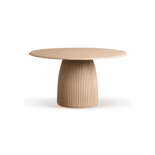 ROSEMARY Round Dining Table -  1.4m Natural