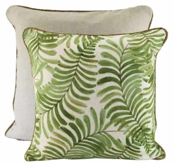 Fern Love Linen Cushion - 50 x 50 - Image 2