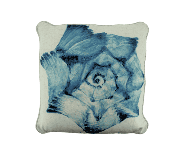 Spiral Beauty Linen Cushion - 50 x 50